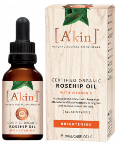 A'Kin Brightening Rosehip Oil with Vitamin C 20 ml